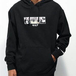 Hypland x Hunter x Hunter Killua Eye Black Hoodie